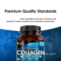 Supporto per unghie per capelli marittimi Capsule di collagene marino